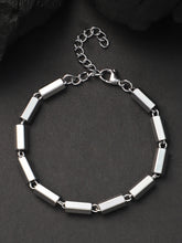The Vessel Link Bracelet - Metallic Silver